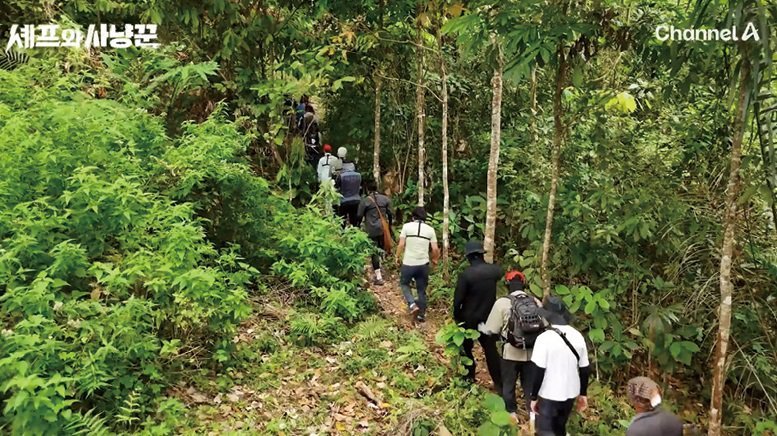 야생에서 펼쳐진 미식 신세계