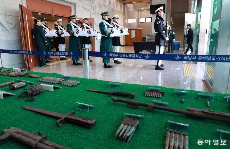 6·25전쟁 무명용사 유해 141위 합동 봉안식