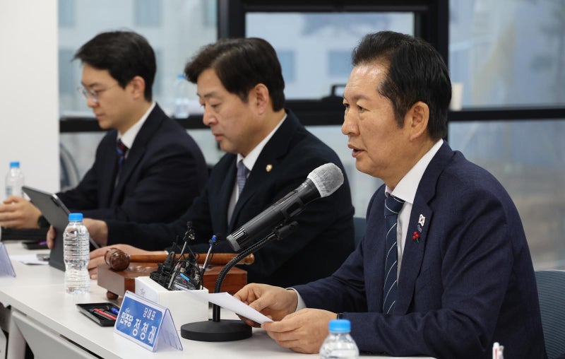 자주-동맹파 갈등에 대통령실 “정동영, 美와 어긋난 주장 할수있어”