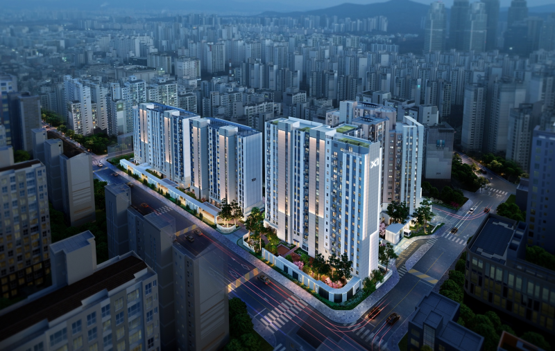 역삼센트럴자이 1순위 청약 경쟁률 487대1