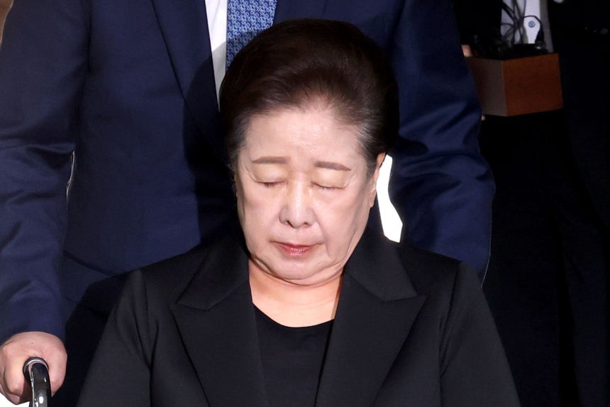 한학자 통일교 총재.2025.9.22/뉴스1 ⓒ News1 