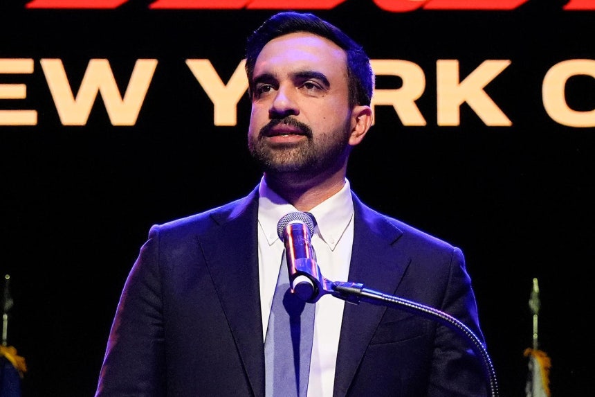 조란 맘다니 미국 뉴욕시장 당선인.AP 뉴시스