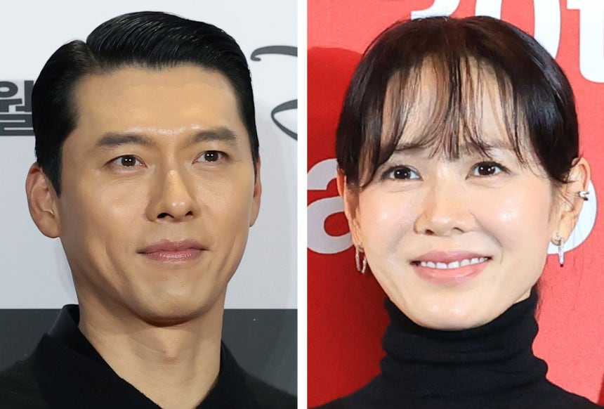 현빈(왼쪽), 손예진.