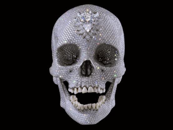  데이미언 허스트의‘신의 사랑을 위하여.국립현대미술관 제공