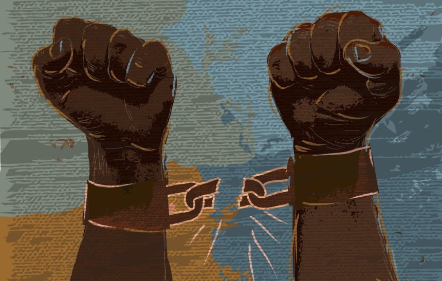 ‘주인 노예 남편 아내’는 약 180년 전 벌어졌던,미국 노예제 역사상 가장 대담한 탈출 실화를 모티브로 한 소설이다.자유를 추구하며 불의에 대항한 인간의 이야기가 오늘날에도 울림을 준다.게티이미지뱅크