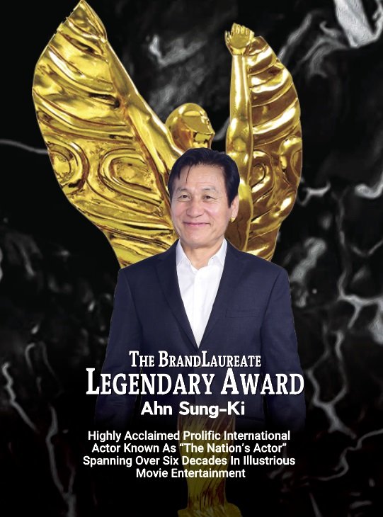 안성기‘브랜드 로레이 어워드’레전더리상 수상