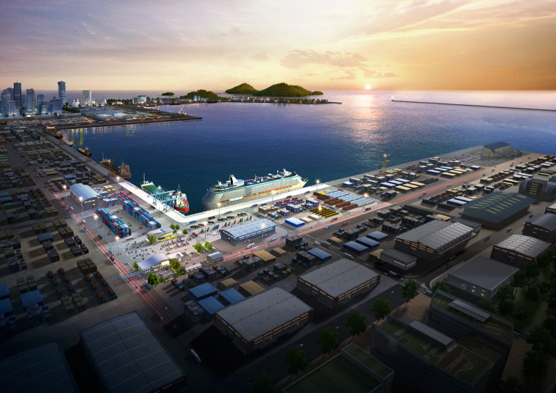 새만금 신항 크루즈 접안시설 내년 개장