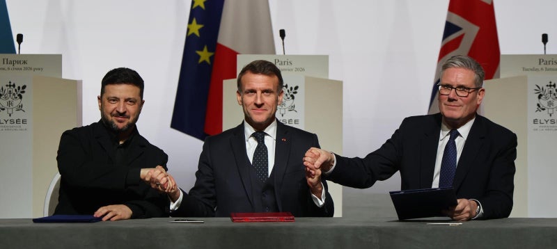 英-佛 “우크라에 종전 후 다국적군 배치”