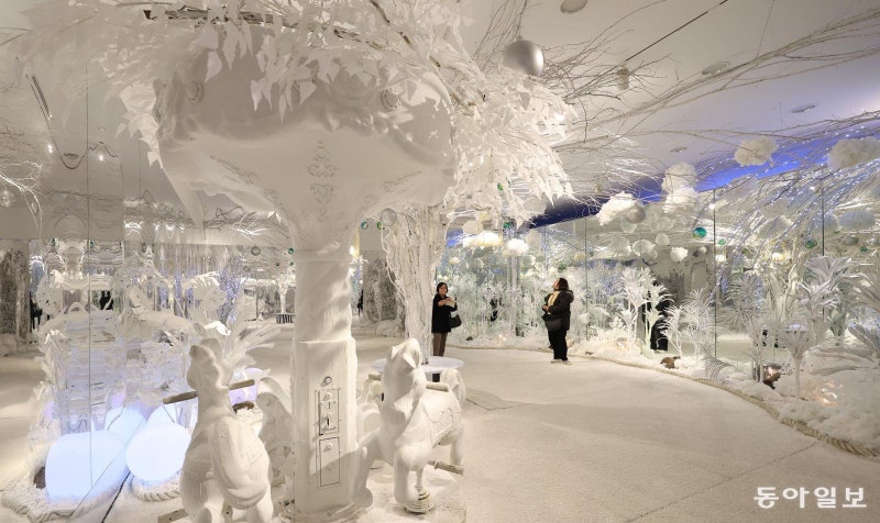 올림픽공원에 생긴 ‘겨울왕국’