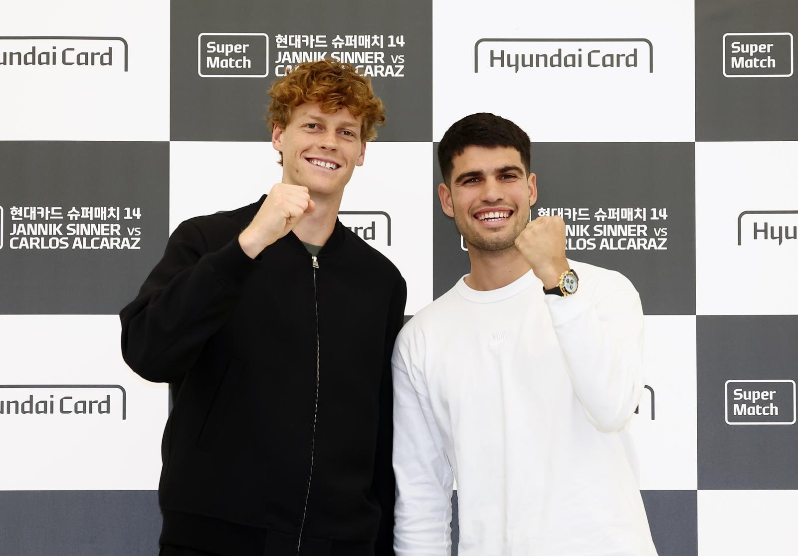 남자테니스 두 태양, 오늘 인천에 뜬다