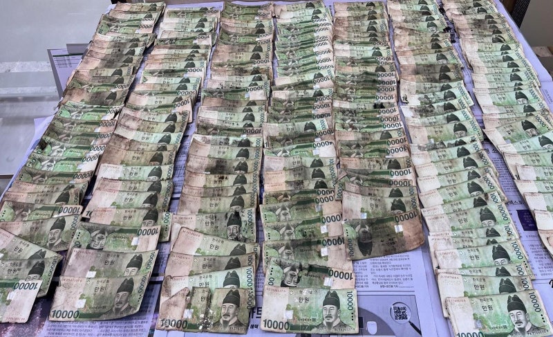 작년 손상 폐기 화폐 2.8조, 이으면 지구 한바퀴 넘어