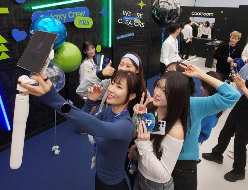 갤럭시 콘텐츠 소개할 크루 70명 발대식