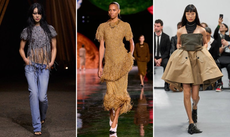 패션에 생동감 불어넣는 ‘프린지’… 장식 넘어 중심 되다