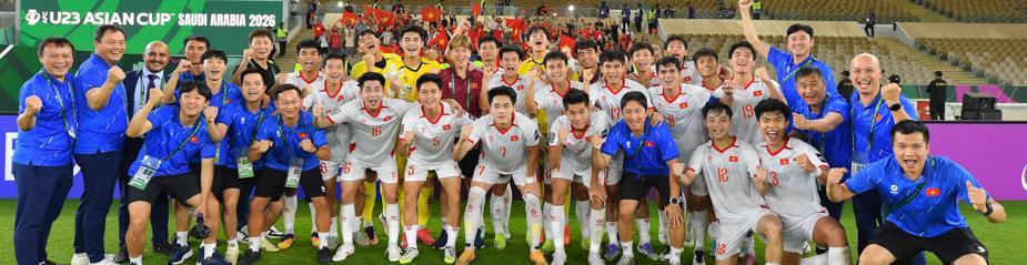 김상식 매직… 베트남, U-23 아시안컵 8강행