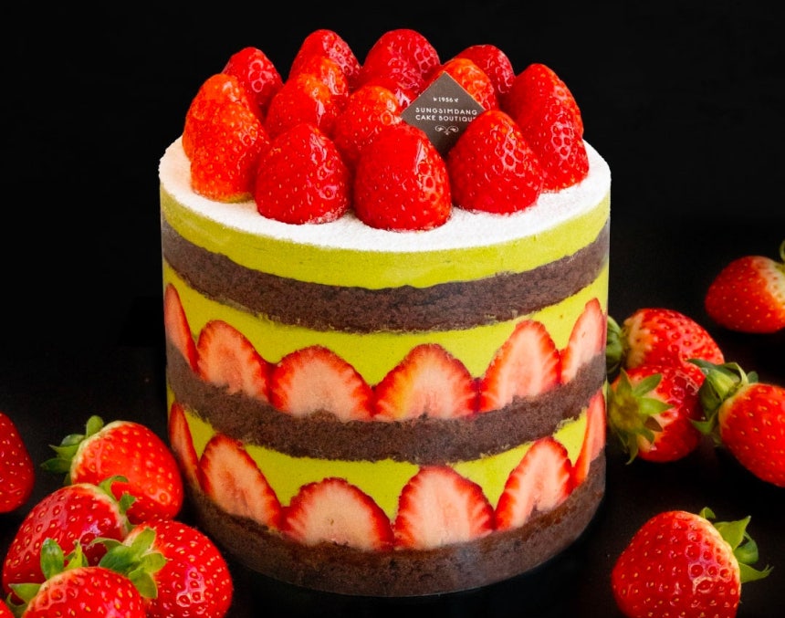 성심당 말차시루 케이크. 사진 출처 성심당 인스타그램