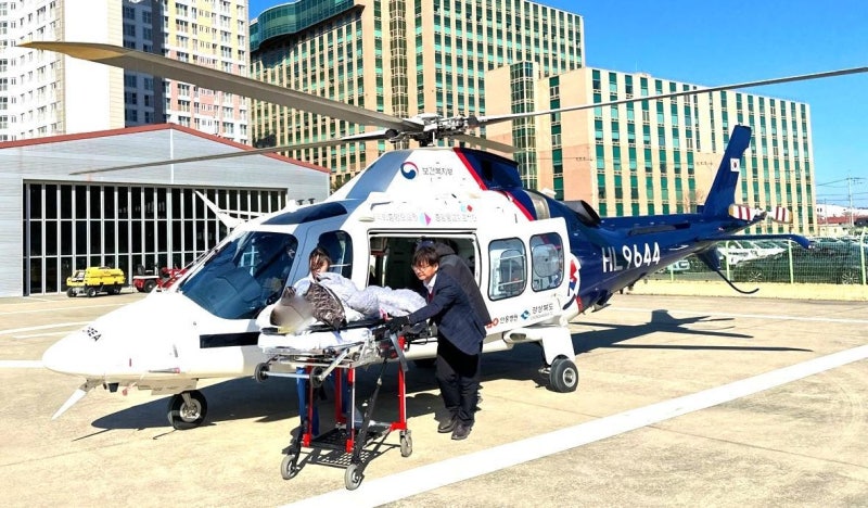 경북 닥터헬기 가장 빨리, 자주 떴다