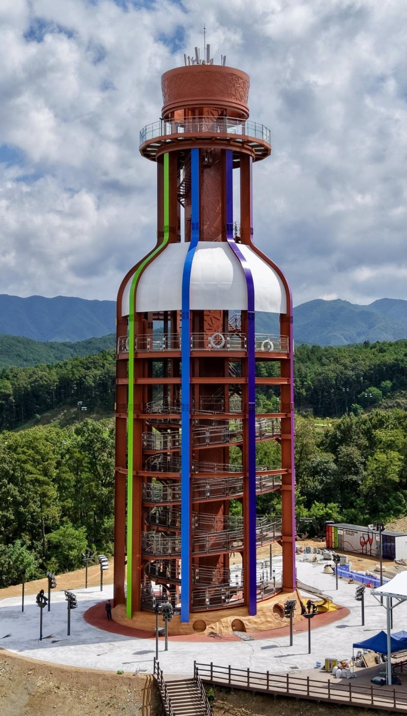 높이 50m ‘영동와인전망대’ 11일 개장