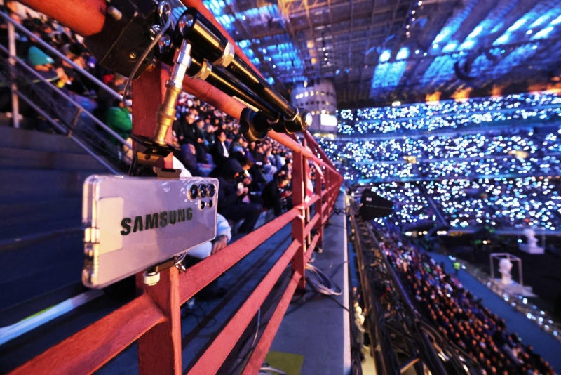 올림픽 열기 생생하게… ‘갤럭시 S25 울트라’ 개회식 생중계