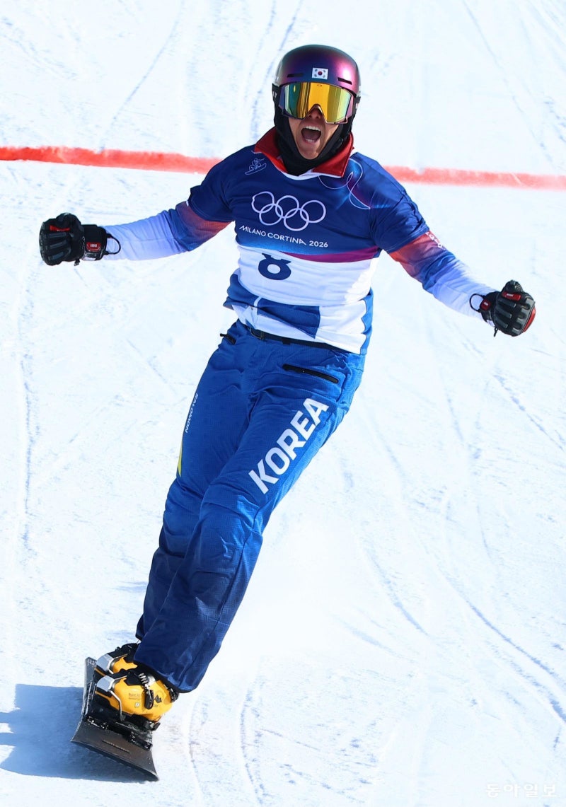 “느리지만 포기하지 않는다” 37세 김상겸, 4번째 올림픽서 銀