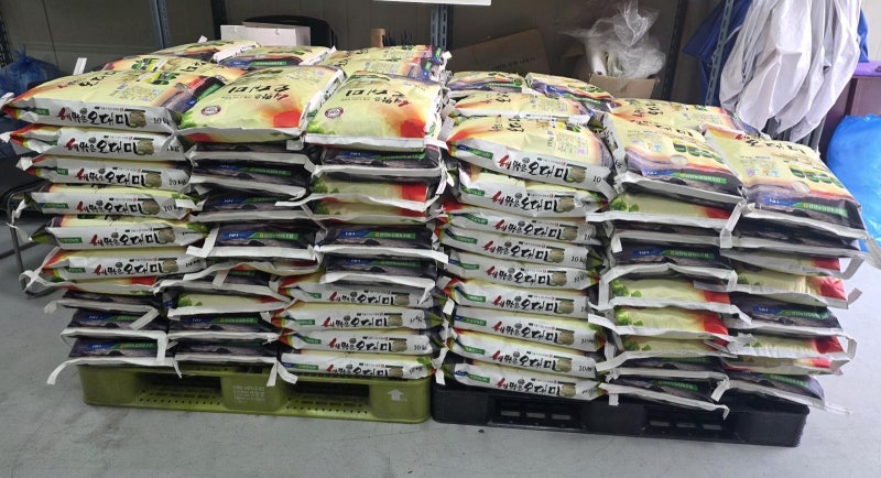 강릉에 또 쌀 150포… 16년째 명절마다 익명 기부