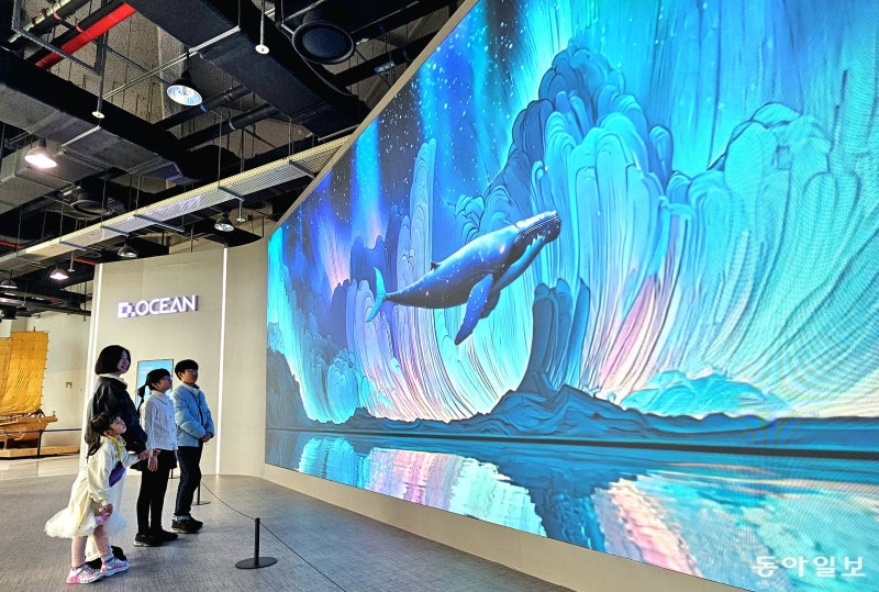 “눈앞에 고래가 나타났어요”