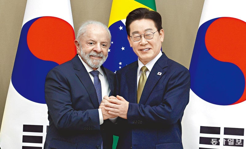 韓-브라질, 67년만에 ‘전략적 동반자 관계’로 격상