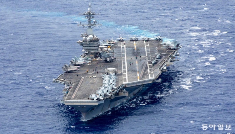 美중부사령부 “링컨호 멀쩡히 작전 중…이란 미사일 근처도 못 왔다”