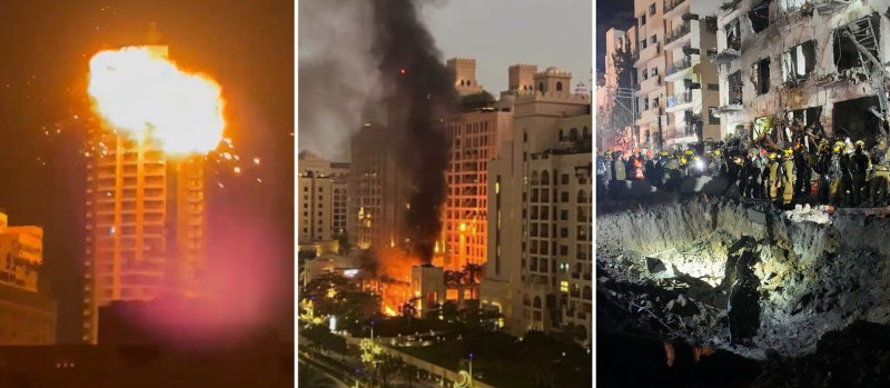 이란, 바레인-두바이-이스라엘에 보복공격