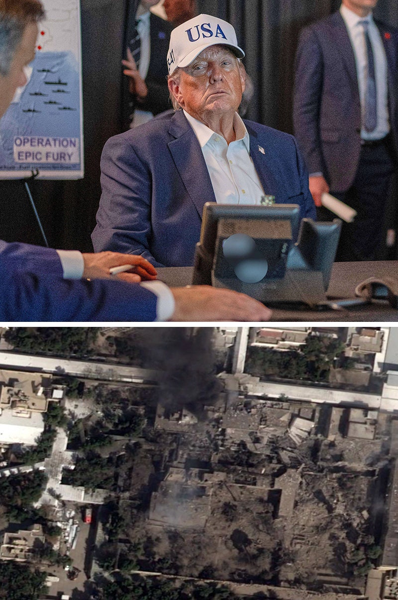 마러라고서 이란 공습 지켜본 트럼프… 또 ‘의회 패싱’ 논란