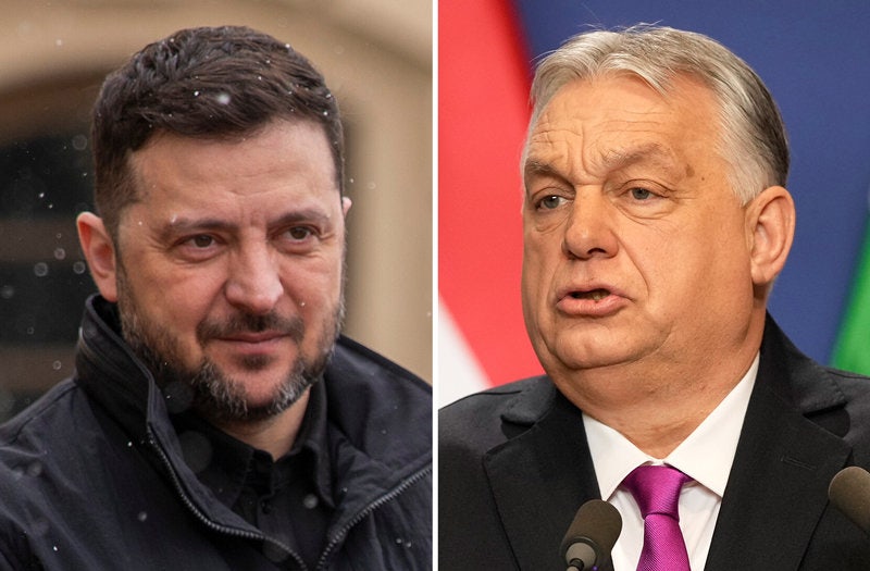 젤렌스키 “軍에 주소 넘긴다” 친러 헝가리 총리 위협