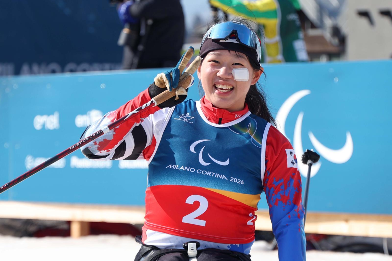 김윤지 銀 추가… 겨울패럴림픽 女 첫 멀티메달