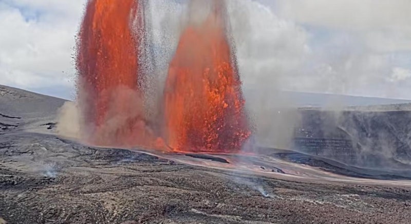 하와이 화산 43번째 폭발