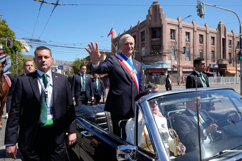 ‘칠레 트럼프’ 취임식에 중남미 우파 지도자 총집결