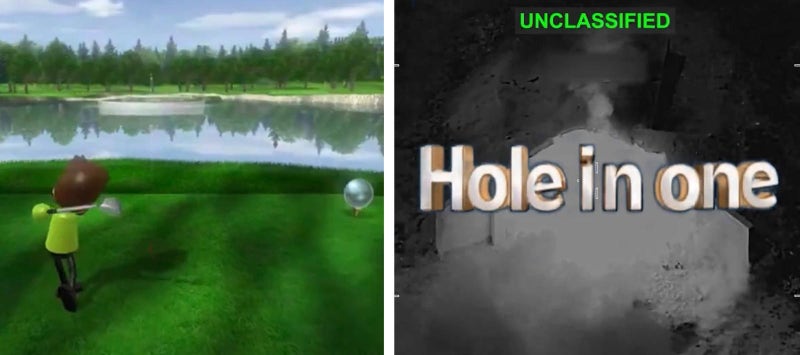 ‘이란에 폭탄 홀인원’ 백악관 또 전쟁홍보 논란