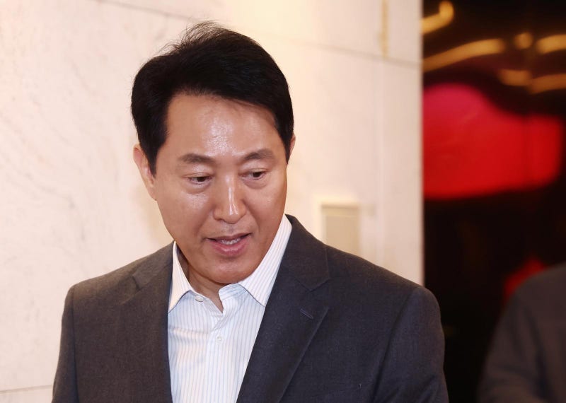 오세훈측 “혁신 선대위 꾸려 장동혁 2선 후퇴”… 張측 “당권 노리나”