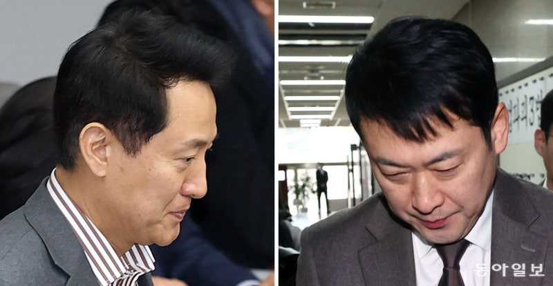 오세훈-장동혁 벼랑끝 대치, 블랙홀 빠진 국힘