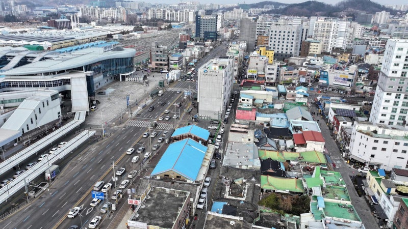 광주송정역 ‘폐 유흥가’ 자리에 공원 생긴다