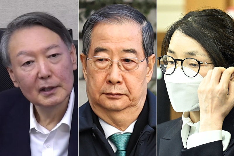 윤석열-한덕수-김건희 항소심, 이번주 줄줄이 결심공판