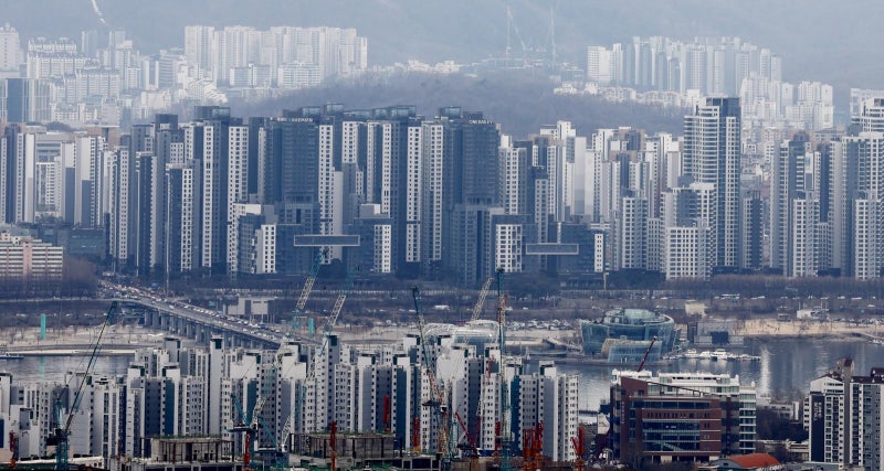 강남3구 아파트 지난달 상승거래 비중 50%로 하락