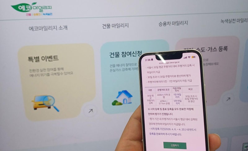 승용차 덜 타면 최대 6만 포인트… 서울 ‘에너지 절약’ 인센티브 확대