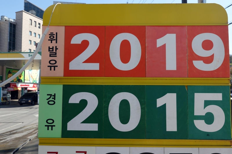 서울 휘발유 평균가격, 우크라전 이후 2000원 첫 돌파