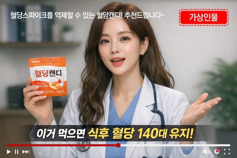 가상인물 광고 활용땐… 반드시 문구 표시해야