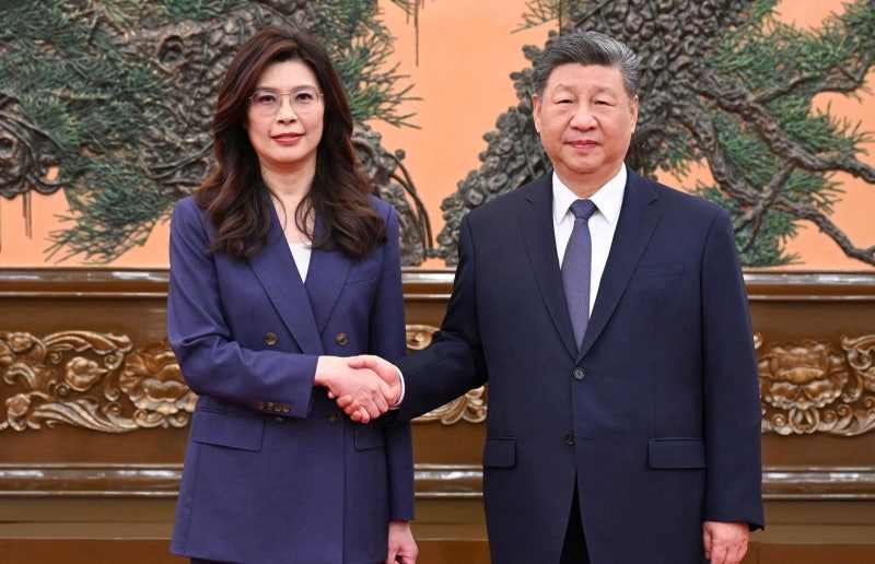 10년 만의 국공회담, 習 “대만독립 반대”