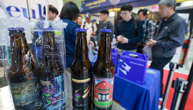 “수제 맥주 맛보세요”