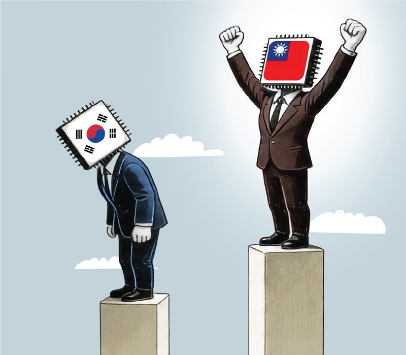 같은 반도체 순풍에도… 내수부진-규제 묶인 韓, 대만에 GDP 밀려