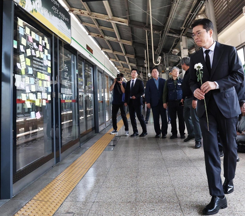정원오, 구의역 참사 현장서 “안전”… 오세훈, 한강벨트 돌며 “주택 공급”