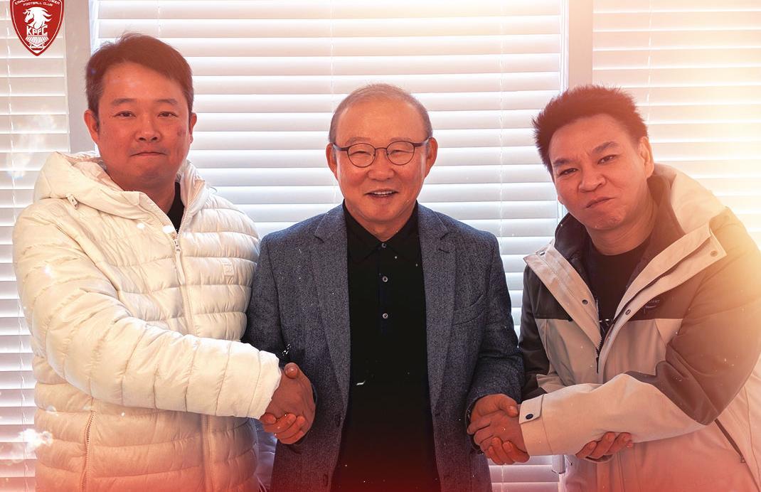 박항서, 베트남 이어 태국 축구 도전 나선다