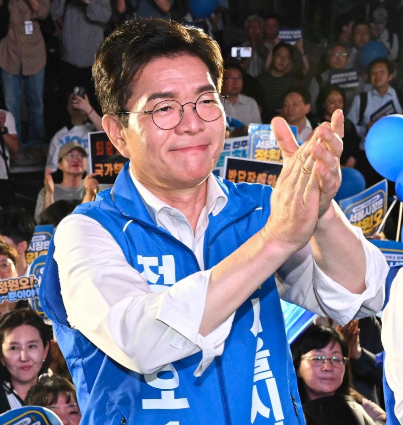 정원오, 개표 초반부터 앞서… 오세훈 ‘투표용지 사태’에 “참정권 침해”