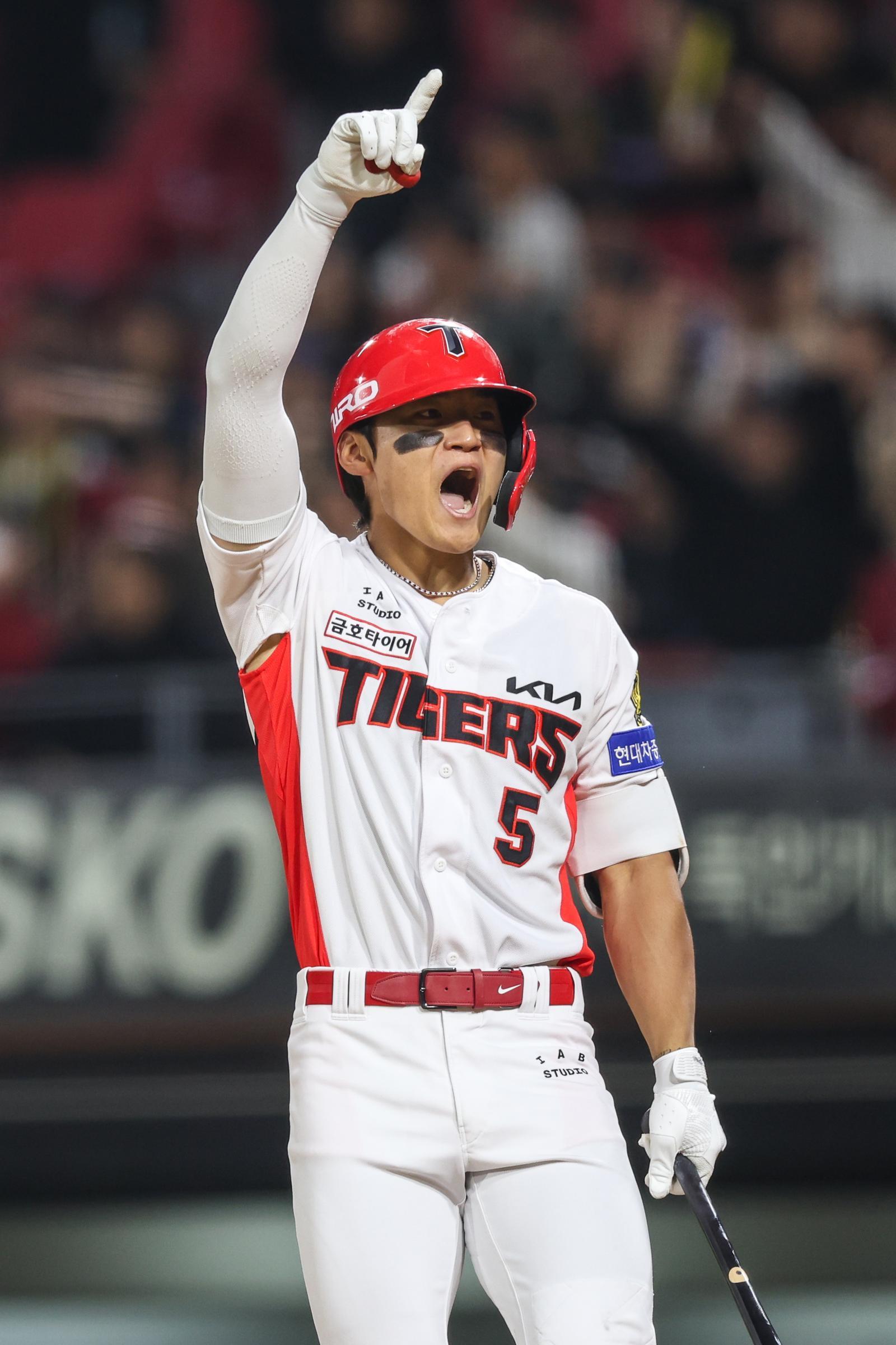 팀 홈런 1위 KIA, 팀 타율 2위 <b>한화</b>… 4위 자리 놓고 주중 3연전 맞대결
