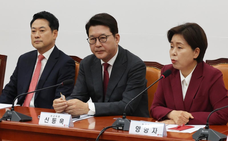 양향자 “좀비 지도부 총사퇴”…장동혁 “그러면 누가 투표용지 싸우나”